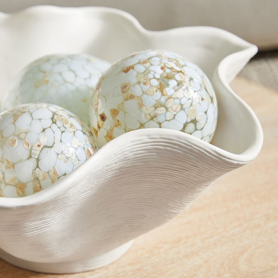 Solana Ceramic Centrepiece Bowl West Elm Australia